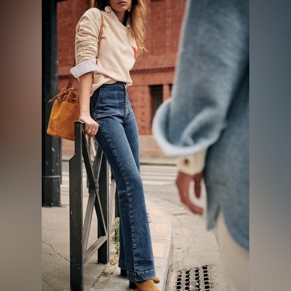 Sezane Tommy Jean Size 34 - Picture 4 of 4